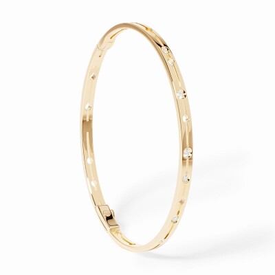 Bracelet dinh van Pulse dinh van en or jaune et diamants