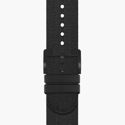 Montre TUDOR Pelagos FXD Chrono, boîtier 43 mm en composite de carbone, bracelet en tissu noir