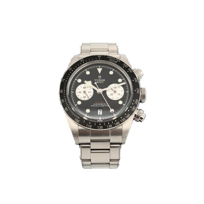OCCASION : Montre TUDOR Black Bay Chrono boîtier en acier 41 mm, bracelet en acier