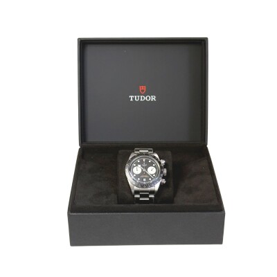 OCCASION : Montre TUDOR Black Bay Chrono boîtier en acier 41 mm, bracelet en acier