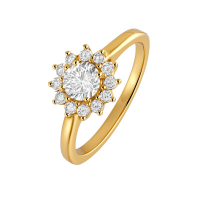 Bague Marguerite Diamants FVS