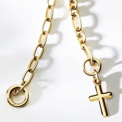 Collier Dodo Essentials en argent et plaqué or