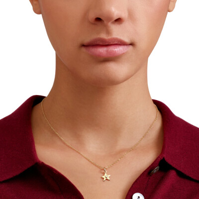 Charm Dodo Universe étoile en or jaune et diamant