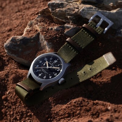 Montre HAMILTON Khaki Field Mechanical Power Reserve 40mm H69509930