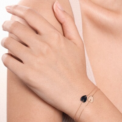 Bracelet Ginette NY ANGELE en or rose