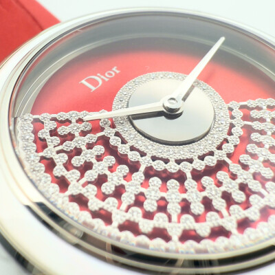 Montre Dior Grand Bal Résille Rouge 36mm