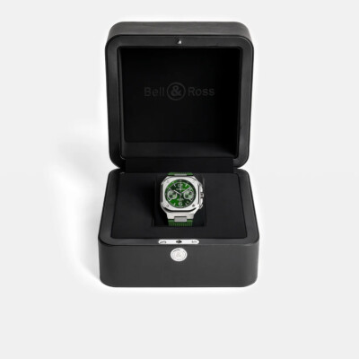 Montre Bell & Ross BR 05 Chrono green steel