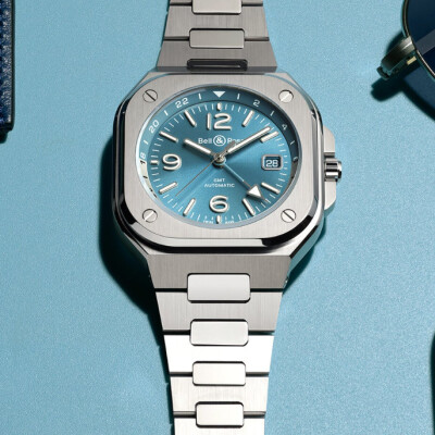 Montre Bell & Ross BR 05 GMT Sky Blue