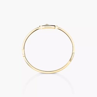 Bracelet jonc Messika So Move en or jaune et diamants