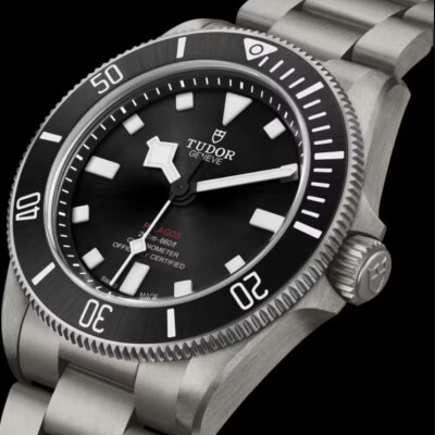 Montre TUDOR Pelagos 39, lunette tournante unidirectionnelle, bracelet en titane