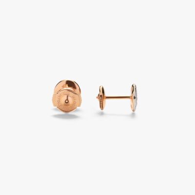 Boucles d'oreilles Pomellato Sabbia en or rose et diamants