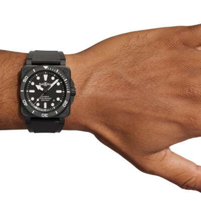 Montre Bell & Ross BR 03 Diver Black Steel 42mm