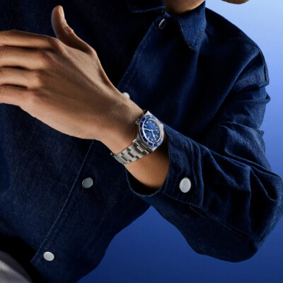 Montre TUDOR  Black Bay 54 boîtier en acier, 37 mm, bracelet en acier