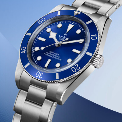 Montre TUDOR  Black Bay 54 boîtier en acier, 37 mm, bracelet en acier