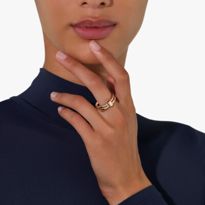 Bague Pomellato Together en or rose