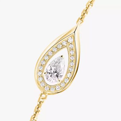 Bracelet Messika Fiery en or jaune et diamants 0.10ct
