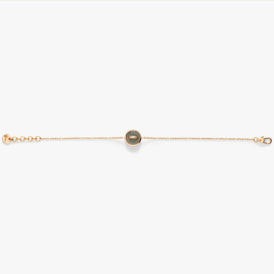 Bracelet Pomellato Pom Pom Dot en or rose, nacre et diamants