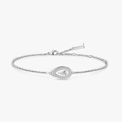 Bracelet Messika Fiery en or blanc et diamants 0.10ct