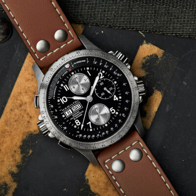 Montre HAMILTON Khaki Aviation X-Wind Autochrono H77616533