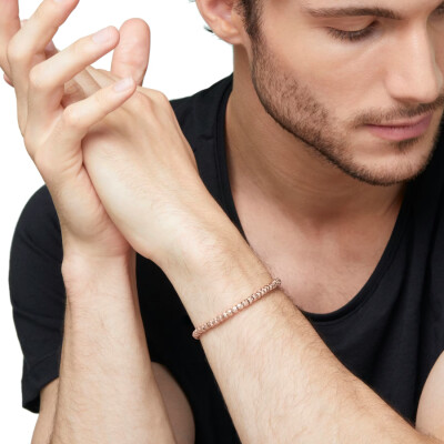Bracelet DoDo en or rose 16.5 cm