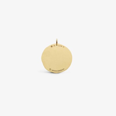 Médaille Arthus Bertrand Eclipse 16mm Or Jaune