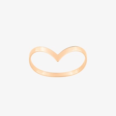 Bague Ginette NY WISE en or rose