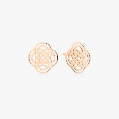 Boucles d'oreilles Ginette NY PURITY GOLD en or rose