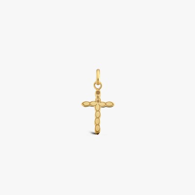 Pendentif Arthus Bertrand Croix Elisa en or jaune, 16mm