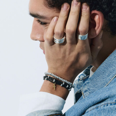 Bracelet Dodo Rondelle en argent