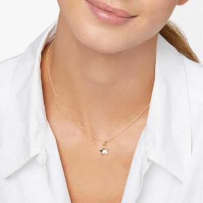 Pendentif DoDo Etoile de mer en or jaune