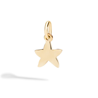 Pendentif DoDo Etoile de mer en or jaune
