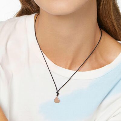 Pendentif DoDo Coeur en or rose