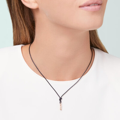 Pendentif DoDo Lettre I en Or rose