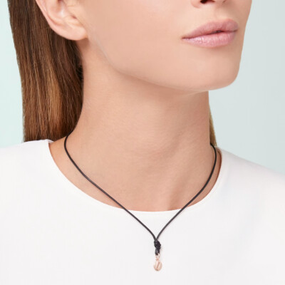 Pendentif DoDo Lettre O en Or rose