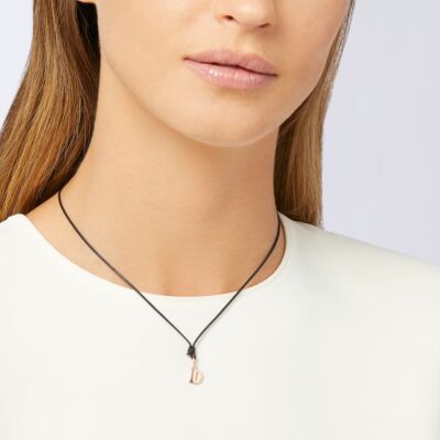 Pendentif DoDo Lettre D en Or rose