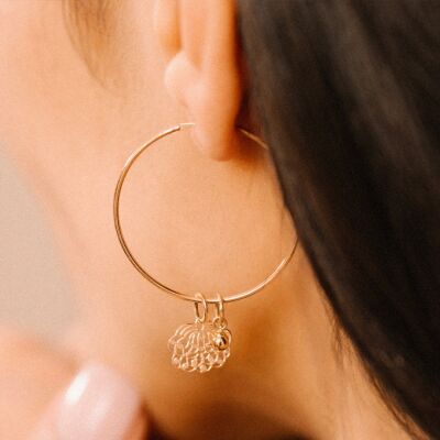 Pendentif Ginette NY CHARMS en or rose