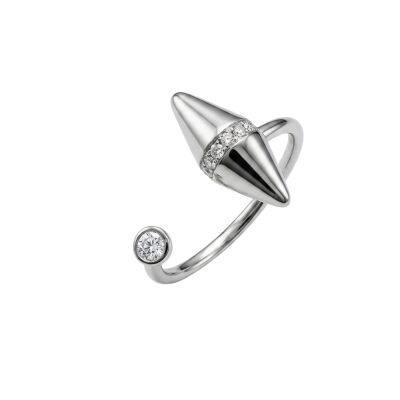 Bague Heavenly Celest en or blanc et diamants