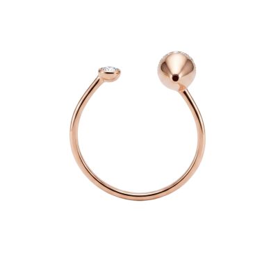 Bague Heavenly Celest en or rose et diamants