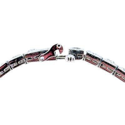 Bracelet 17.5cm Rivière de 39 Diamants 7.8 carats