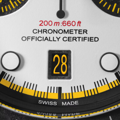 Montre TUDOR Black Bay Chrono Boîtier 42 mm en composite de carbone noir, cadran blanc