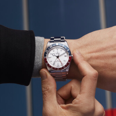 Montre TUDOR Black Bay GMT boîtier en acier, 41 mm, bracelet en acier