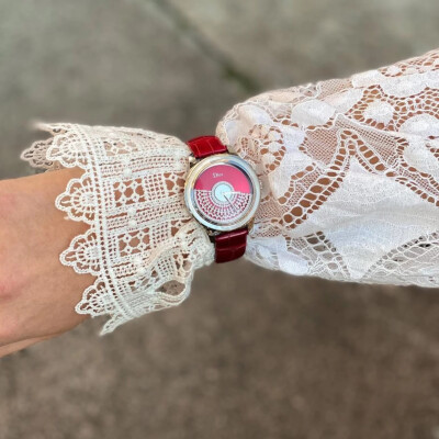 Montre Dior Grand Bal Résille Rouge 36mm