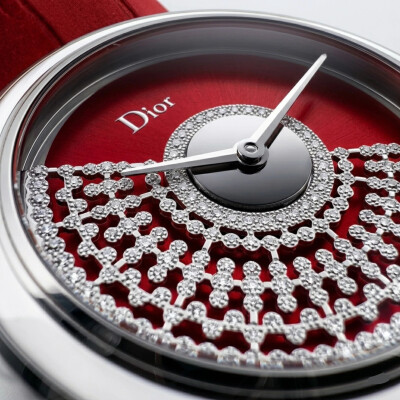 Montre Dior Grand Bal Résille Rouge 36mm