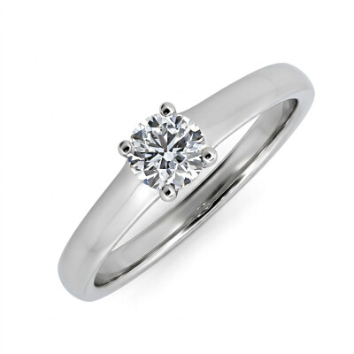 Solitaire 4 griffes Diamant 0.40 carat