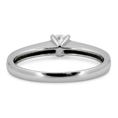 Solitaire 4 griffes Diamant 0.40 carat