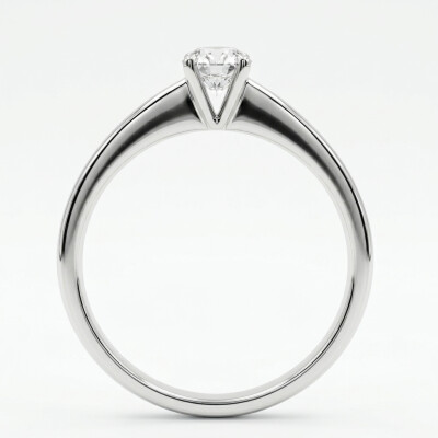 Solitaire 4 griffes Diamant 0.40 carat