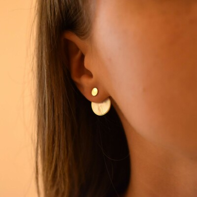 Boucles d'oreilles Moon