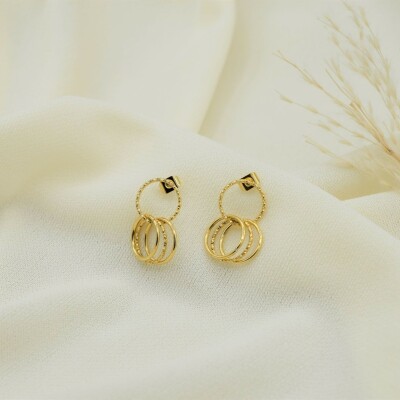 Boucles d'oreilles Cosmos