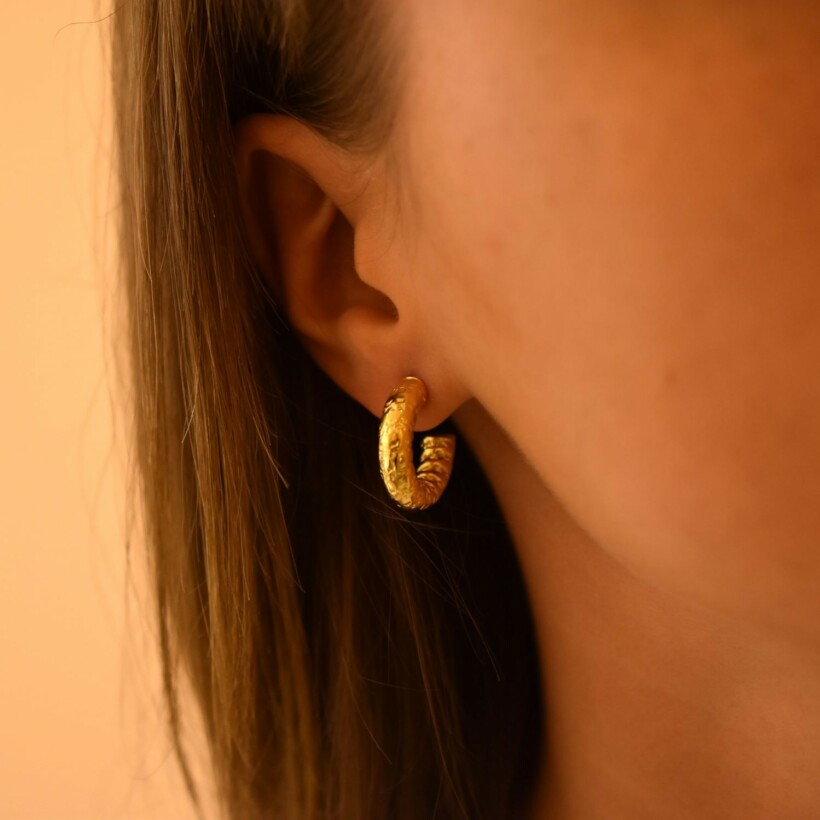 Boucles d'oreilles Gardénia