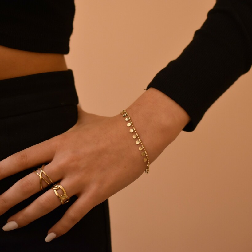 Bracelet Kim plaqué or